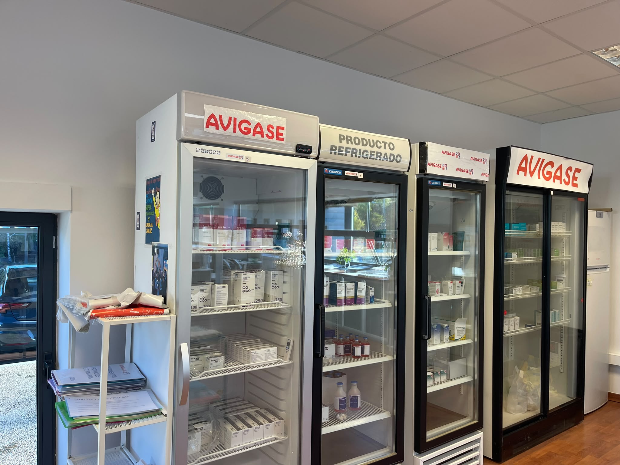 Cámaras frigoríficas de AVIGASE para conservar el producto refrigerado